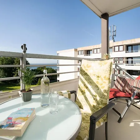 Strandappartements Am Leuchtturmweg Meeresstern Lägenhet