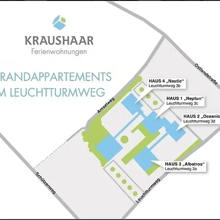 Lägenhet Strandappartements Am Leuchtturmweg Meeresstern